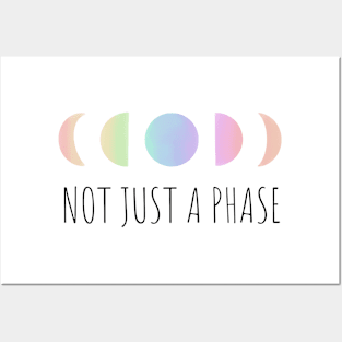 NOT JUST A PHASE - LGBTQ Posters and Art